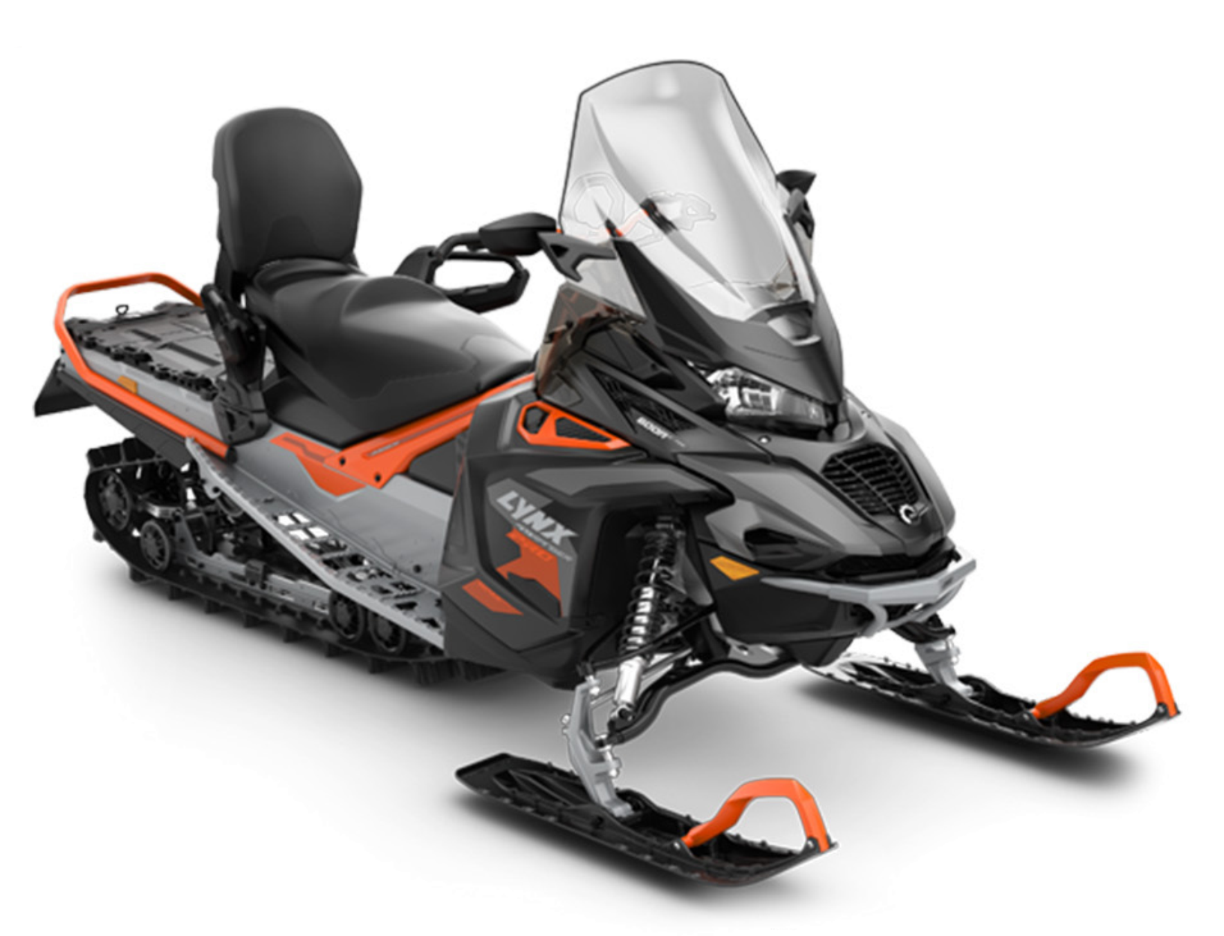 LYNX 49 RANGER PRO 600R E-TEC MY23 RACE ORANGE / BLACK / FULL MOON