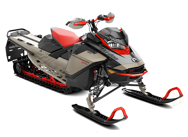 BACKCOUNTRY XRS 154 850 E-TEC 2022 LIQUID TITANIUM